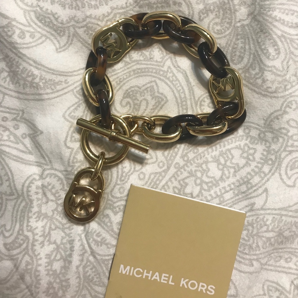 Michael Kors tortoise bracelet